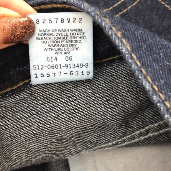 Levi’s wide leg raw hem culottes like ribcage jean - Picture 8 of 8